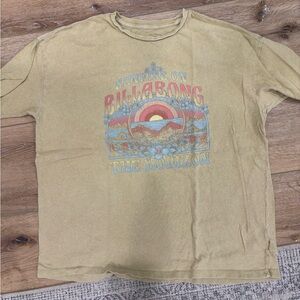 Billabong Tan Graphic Tee